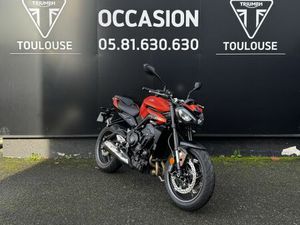 TRIUMPH STREET TRIPLE 765 R 2025 765 CM3 | MOTO ROADSTER | 1 456 KM | ORANGE | 31650 ST ORENS DE GAMEVILLE