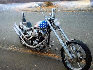 1979 HD SHOVELHEAD CUSTOM CHOPPER UMBAU FXE 1200 S&S TUNING USA