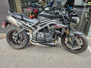 TRIUMPH SPEED TRIPLE 1050 RS 2018 1050 CM3 | MOTO ROADSTER | 11 681 KM | NOIR | 92100 BOULOGNE BILLANCOURT