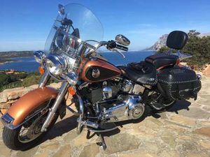 HARLEY-DAVIDSON HERITAGE SOFTAIL 105° ANNIVERSARIO BRONZO