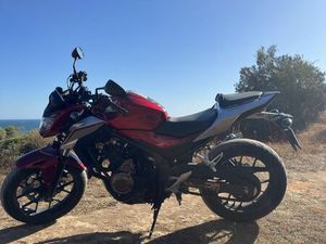 HONDA CB500F VERMELHA UNIÃO DE FREGUESIAS DA CIDADE DE SANTARÉM