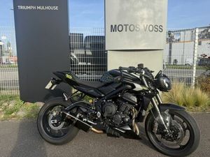 TRIUMPH STREET TRIPLE 765 RS 2024 765 CM3 | MOTO ROADSTER | 2 437 KM | NOIR | 68120 RICHWILLER