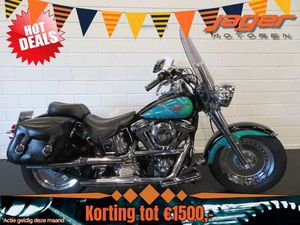 HARLEY-DAVIDSON FAT BOY FLSTF FATBOY SOFTAIL 1340 GROEN