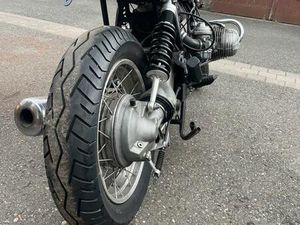 BMW R100R CLASSIC MIT WILBERS FAHRWERK TEILE FÜR 2000£ VERBAUT