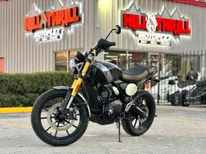 2024 TRIUMPH SCRAMBLER 400 X PHANTOM BLACK / SILVER ICE
