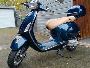 PIAGGIO VESPA PRIMAVERA 50 2T, EZ 4/2016, TOPCASE, DUNKELBLAU