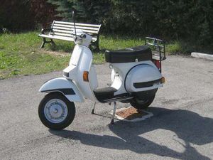 VESPA 125 125 PX ARCOBALENO BIANCO