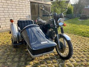 MZ ETZ 250 GESPANN MIT BEIWAGEN