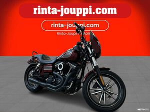 STREET BOB LIMITED SUOMI PYÖRÄ, ÖHLINSSIN ALUSTA, BASSANIN PUTKISTO, LED VILKUT YM.