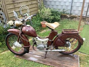 VERKAUFE SIMSON SR2E 1960, ORIGINALZUSTAND MIT SCHÖNER PATINA