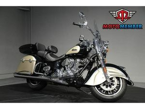 2022 INDIAN MOTORCYCLE® SPRINGFIELD® BLACK METALLIC/DIRT TRACK TAN