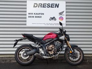 HONDA CB650R E-CLUTCH ABS * 1X SCHWARZ & 1X ROT *