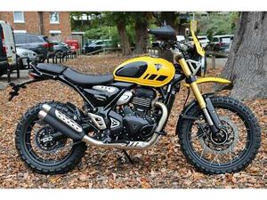 TRIUMPH SCRAMBLER 400 XC FOR SALE IN WEST BYFLEET