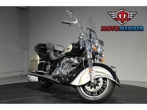 2022 INDIAN SPRINGFIELD BLACK METALLIC/DIRT TRACK TAN