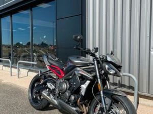 TRIUMPH STREET TRIPLE 765 RS 2022 765 CM3 | MOTO ROADSTER | 14 050 KM | GRIS | 01500 AMBUTRIX