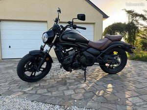 KAWASAKI VULCAN S 650 ABS - NOIR MAT - 4700KM - ANNÉE 2020