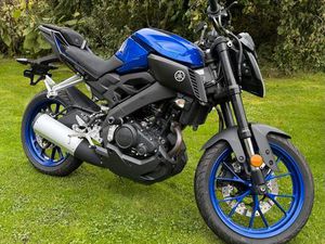 YAMAHA MT 125 ABS BLAU WENIG KILOMETER A1 B196 MOTORRAD