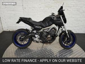 YAMAHA MT-09 900 NAKED PETROL MANUAL (115 PS) 847 CC