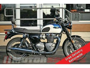 2020 TRIUMPH BONNEVILLE T120 FUSION WHITE/AEGEAN BLUE