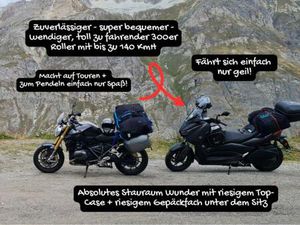 ROLLER YAMAHA XMAX 300 | TOP-ZUSTAND | NEU BATTERIE, TÜV, SERVICE