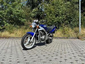 SUZUKI GS500U, BLAU