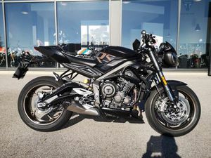 TRIUMPH STREET TRIPLE 765 RS 2022 765 CM3 | MOTO ROADSTER | 13 335 KM | NOIR | 25480 ECOLE VALENTIN