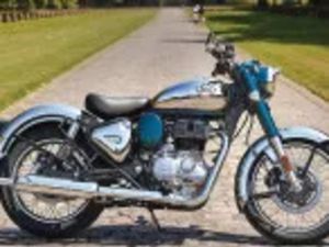 ROYAL ENFIELD CLASSIC 350 GREEN CHROME