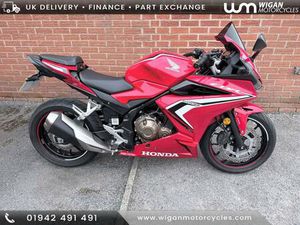 HONDA HONDA CBR500R, 2021/21, JUST 6,902 MILES COVERED WITH FSH. 471 CC