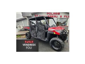 2025 POLARIS RANGER CREW XP 1000 PREMIUM ROUGE COUCHER DE SOLEIL RABAIS ET GARANTIE 2 ANS O