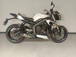 TRIUMPH STREET TRIPLE 660 S A2 2023 660 CM3 | MOTO ROADSTER | 12 000 KM | BLANC | 66330 CABESTANY