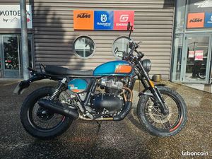 ROYAL ENFIELD 650 BEAR PETROL GREEN + MOTOBOX