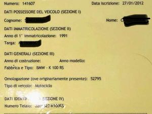 BMW K 100 RS 16V