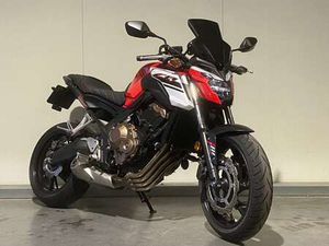 HONDA CB 650 F ABS | ORIGINEEL NL| DIAMOND STITCHING | CB650F ROOD