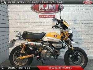 HONDA Z125 MONKEY BIKE, 2020/20, JUST 22406 MILES IN YELLOW