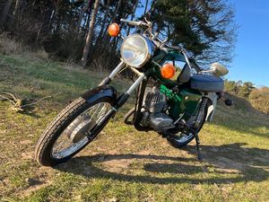 MZ TS 150 ORIGINAL GRÜN NEU LACKIERT MIT PAPIEREN