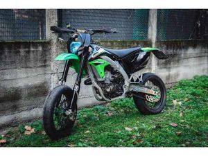 KAWASAKI KX 450 F MOTARD | DOPPIA OMOLOGAZIONE | ACCESSORIATA VERDE