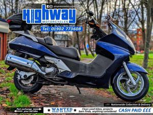 2002 HONDA FJS600 SILVERWING MAXI SCOOTER PX TO CLEAR WITH MOT TILL NOV 2026
