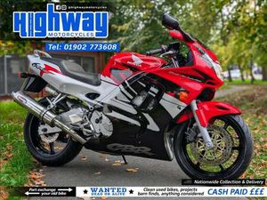1997 HONDA CBR600 F3 LOVELY ORIGINAL CONDITION WITH WARRANTY & 12 MONTH MOT