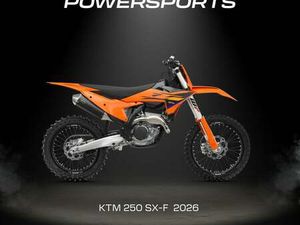 250 SX-F 2026 MODEL - KTM MAIN DEALER - RESERVE NOW!
