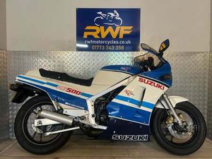 SUZUKI RG 500 GAMMA, 1986, D REG, SUPERB COND, ONLY 15,571 MILES!!