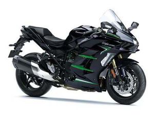 NEW MOTORCYCLE KAWASAKI NINJA H2 SX SUPERCHARGED BLACK GREEN SAVE £4150