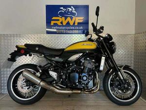 KAWASAKI Z900 RS YELLOW BALL, 2024, ONLY 1 OWNER & 1,135 MILES!! SUPERB COND