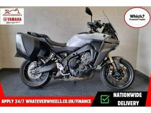 YAMAHA TRACER 9GT TOURING MOTORCYCLE WITH LUGGAGE
