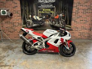 1998 YAMAHA R1 RED AND WHITE FOR SALE IN CHESTERFIELD