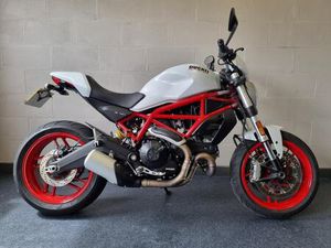 DUCATI MONSTER 797 WHITE 2018 MODEL FSH