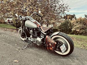 1992 HARLEY DAVIDSON SOFTAIL PRECISION BOBBER THE FURY CANTON LUCERNE -