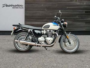 2018 TRIUMPH BONNEVILLE T120 BLUE