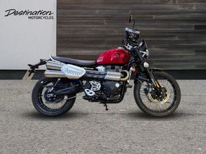 2024 TRIUMPH SCRAMBLER 1200 X RED 6 SPEED