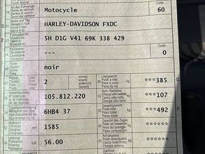 HARLEY DAVIDSON FXDC