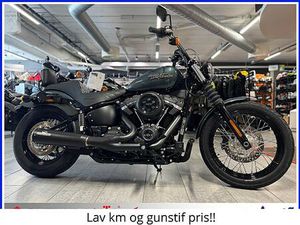 HARLEY-DAVIDSON FXBB STREET BOB MÅ SEES! JEKYLL&HYDE EKSOS / SADLEMAN ++
